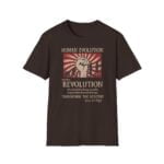 Evolution Needs a Revolution - Unisex Softstyle Tee - Image 2
