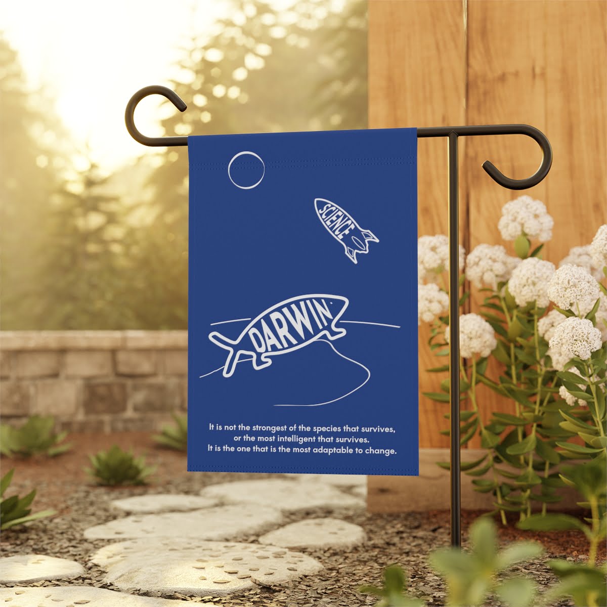 Darwin Fish and Rocket Science Banner Darwin Fish and Rocket Science Banner