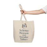 KASHA Science, Reason and Secular Canvas Shopping Tote - Image 6