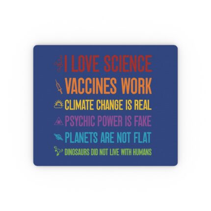 Anti -Science Debunking Myths Mouse Pad