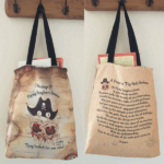 FSM prayer Tote bag front and back