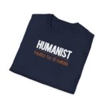 Humanist Equality T-shirt Navy