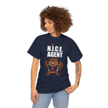 Canadian NICE agent Tshirt Blue
