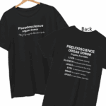 Pseudoscience Organ Donor Black T-shirt