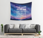 I Love Science - Wall Tapestry - Image 2